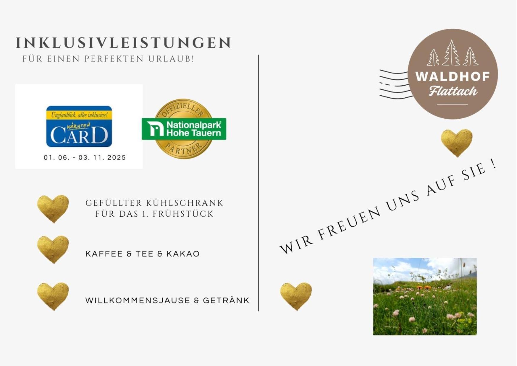 Appartement Waldhof Flattach Esterno foto